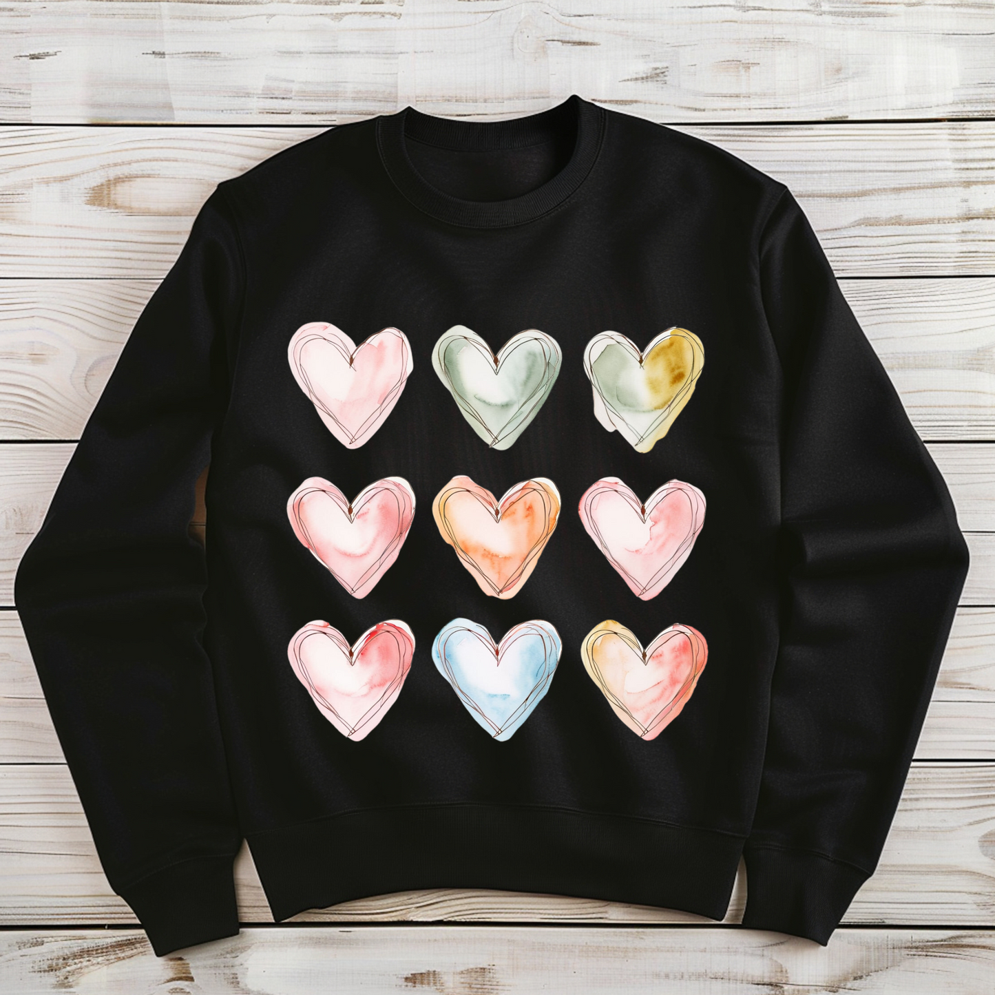 Relaxed fit love-themed sweatshirt – Stylish and comfortable for casual wear.