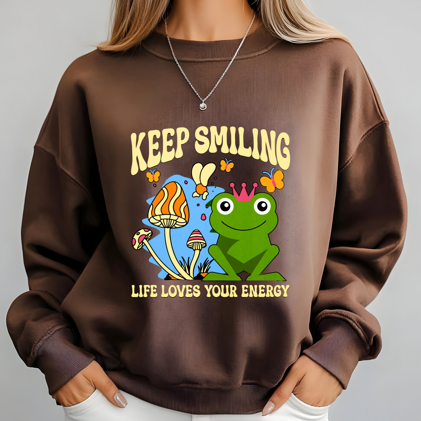  Thoughtful, fun gift for frog lovers, nature enthusiasts, and positivity seekers.