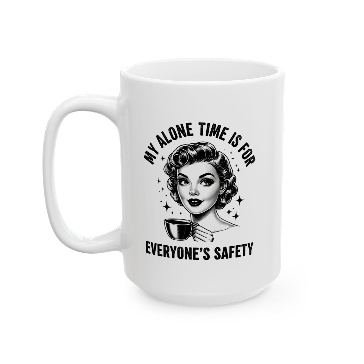 Cozy Morning with a Funny Coffee Mug – Perfect Gift for Coffee Addicts & Introverts